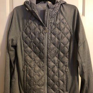 Micheal Kors Silver Performance Jacket